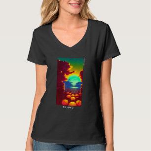 T-shirt 90's Rétro Japonais Vaporwave Otaku esthétique 4
