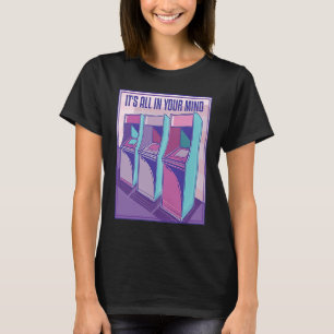 T-shirt 90s Retro Player Vaporwave 80s Arcade Machine Vint