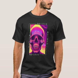 T-shirt 90's Retro Synthwave Japonais Vaporwave Otaku Aest