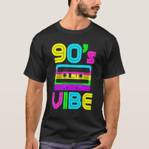 T-shirt 90s Vibe Vintage 1990s Musique 90s Costume Party S