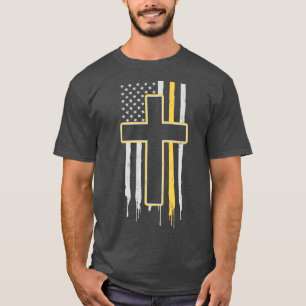 T-shirt 911 Chemise du distributeur Drapeau transaméricain