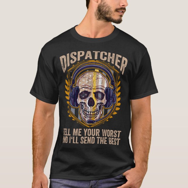 T-shirt 911 Dispatcher Emergency Dispatchers 911 Operator (Devant)