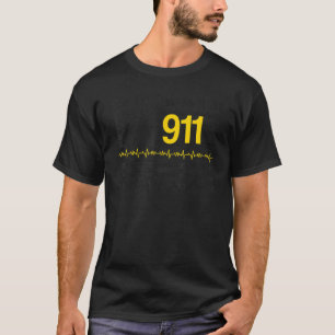 T-shirt 911 Dispatcher Hero Us Flag Emergency Dispatcher 2