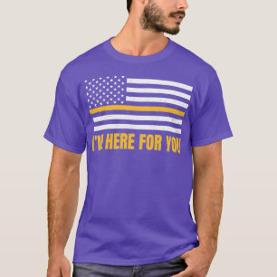 T-shirt 911 Dispatcher Shirt Ix27m Ici Pour Vous Cadeau