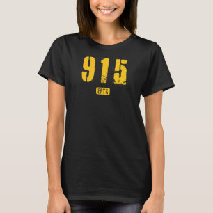 T-shirt 915 EPTX El Paso TX Rough Conception
