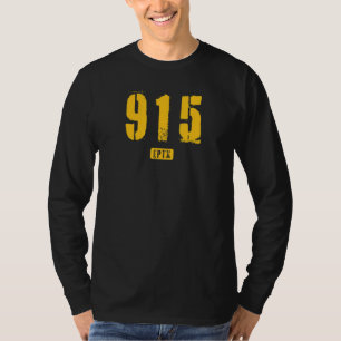 T-shirt 915 EPTX El Paso TX Rough Conception