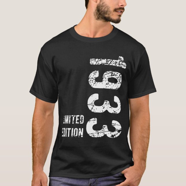T-shirt 91e cadeau d'anniversaire 1933 Edition limitée 91  (Devant)