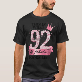 T-shirt 92 & Fabulous I Rose White Party Group Candid Phot