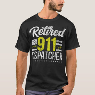 T-shirt 952 Dispatcher Thin Gold Line Retraité 911