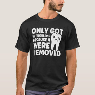 T-shirt 95 Problèmes Parce Que 4 Ont Été Supprimés Sagesse