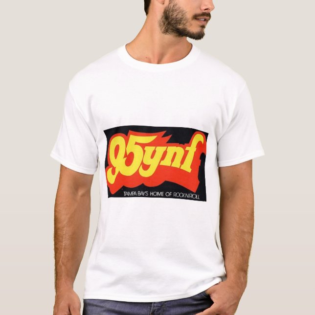 T-shirt 95 ynf tampa bay home of rock n roll t shirt (Devant)