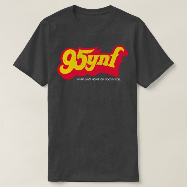 T-shirt 95 YNF Tampa Florida Radio (Design devant)