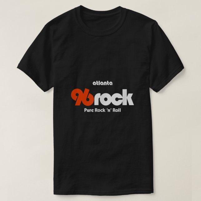 T-shirt 96 Rock Atlanta Dark (Design devant)