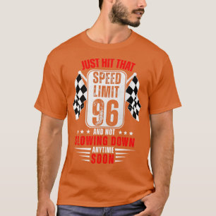 T-shirt 96e Anniversaire Limite de vitesse Signal 96 Ans C