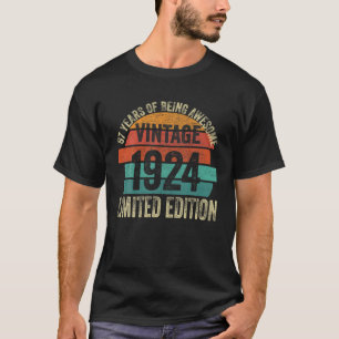 T-shirt 97 Ans Légendaire Retro Vintage Awesome Birthd