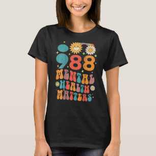 T-shirt 988 La santé mentale, questions de prévention du s