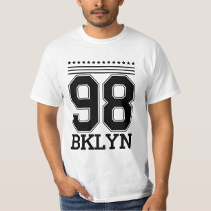 T-shirt 98 BKLYN : Vibes Vintages, Style intemporel
