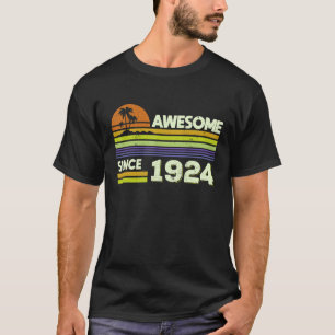 T-shirt 98e anniversaire Hommes Femmes stupéfiant depuis 1