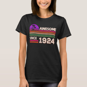 T-shirt 98e anniversaire Hommes Femmes stupéfiant depuis 1