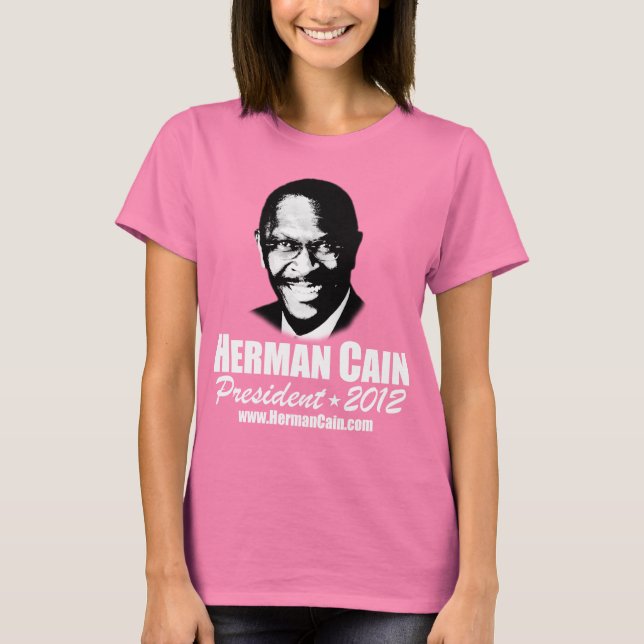 T-shirt 999 Herman Cain 2012 (Devant)