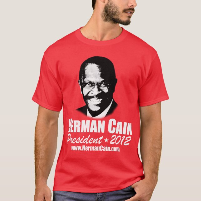T-shirt 999 Herman Caïn 2012 (Devant)