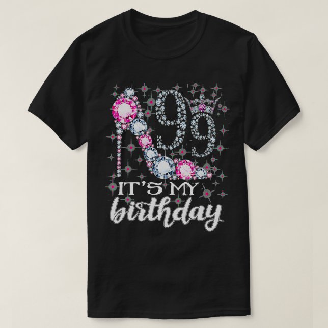 T-shirt 99 C'est mon anniversaire 1922 99E anniversaire Ca (Design devant)