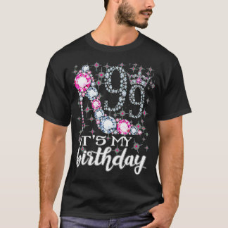 T-shirt 99 C'est mon anniversaire 1922 99E anniversaire Ca