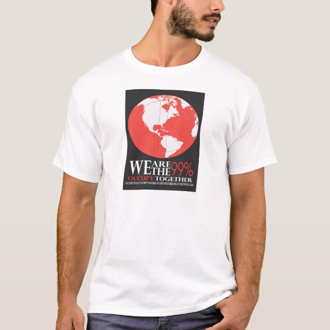 T-shirt 99 pour cent (Devant)