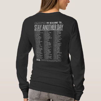 T-shirt 99 Reasons to Stay Another Day - Mental Health