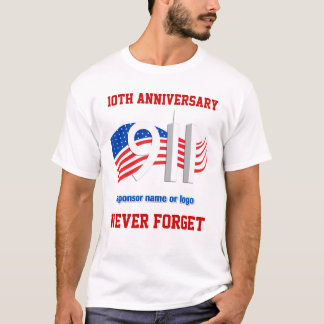 T-shirt 9/11 - 11 septembre - NY a commandité le tee -