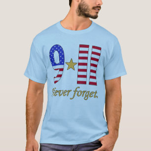 T-shirt 9-11 n'oubliez jamais les produits