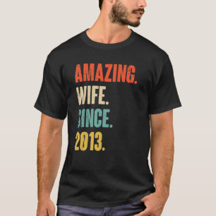 T-shirt 9 Anniversaire De Mariage Pour Sa Femme Extraordin