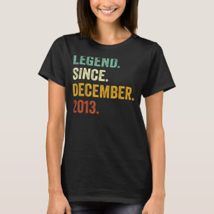 T-shirt 9 Ans 9e Anniversaire Légende de garçon depuis déc