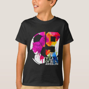 T-shirt 9 Ans de Football Génial 9ème Anniversaire _2