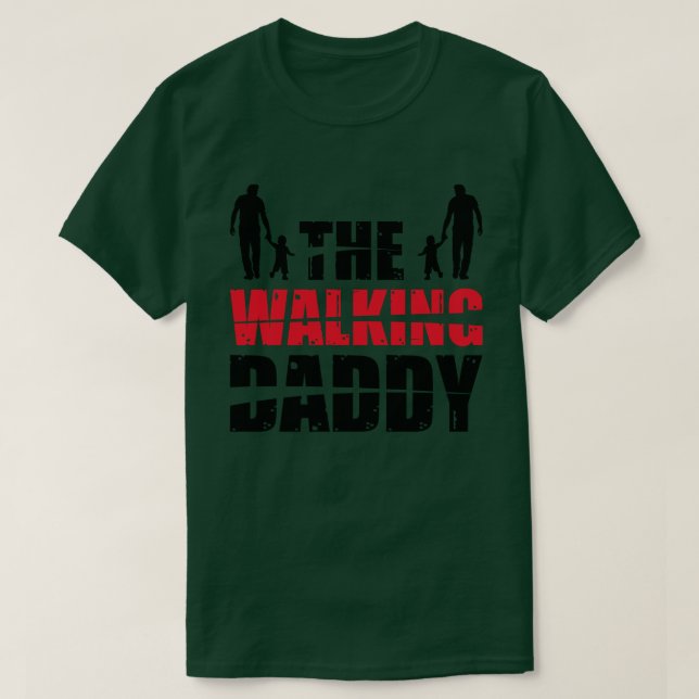 T-shirt 9 le papa marchant (Design devant)