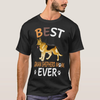 T-shirt 9 Meilleure Maman Berger Allemand De Tous Les Temp