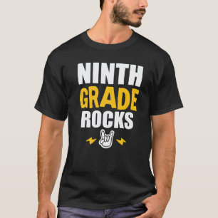 T-shirt 9e année, ça déchire Musique Professeur Rentrée s