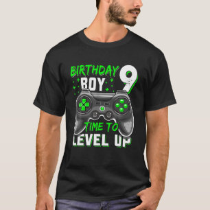 T-shirt 9E Anniversaire Garçon Neuf Anniversaire Niveau 9 