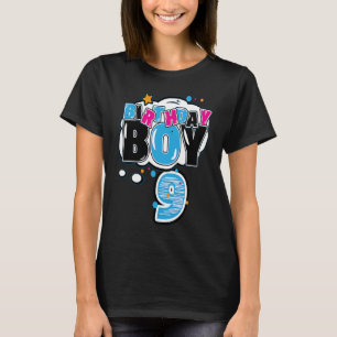 T-shirt 9e anniversaire pour garçons et fils 9 ans
