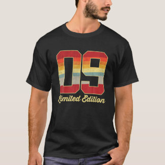 T-shirt 9e anniversaire Vintage Limited Edition 2013 9 ann