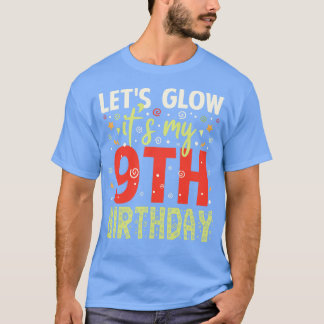 T-shirt 9e cadeau d'anniversaire pour enfants garçons fill