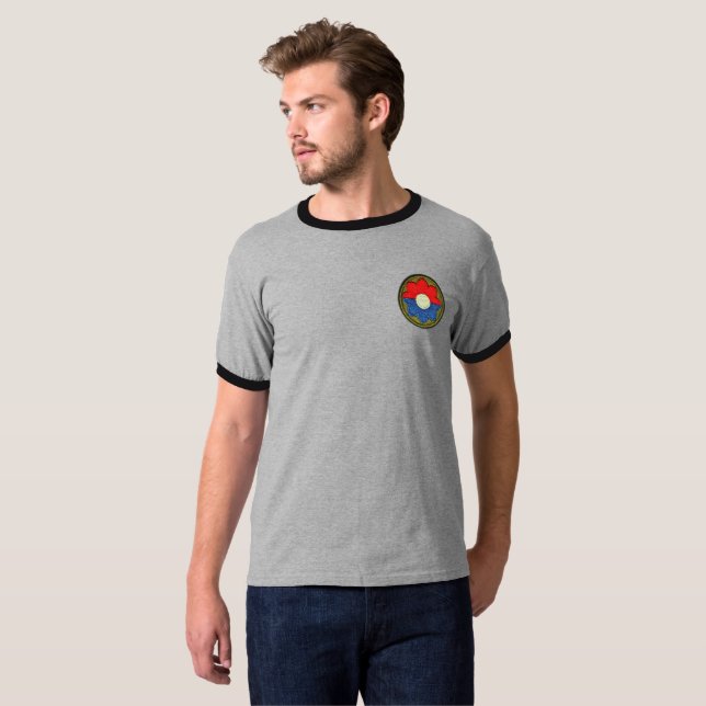T-shirt 9e division d'infanterie - ID anciens combattants (Devant entier)