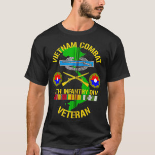 T-shirt 9e division d'infanterie Viêt Nam Combat Vétérinai
