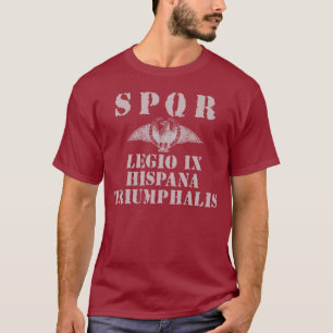 T-shirt 9ème chemise romaine espagnole de la légion de 0