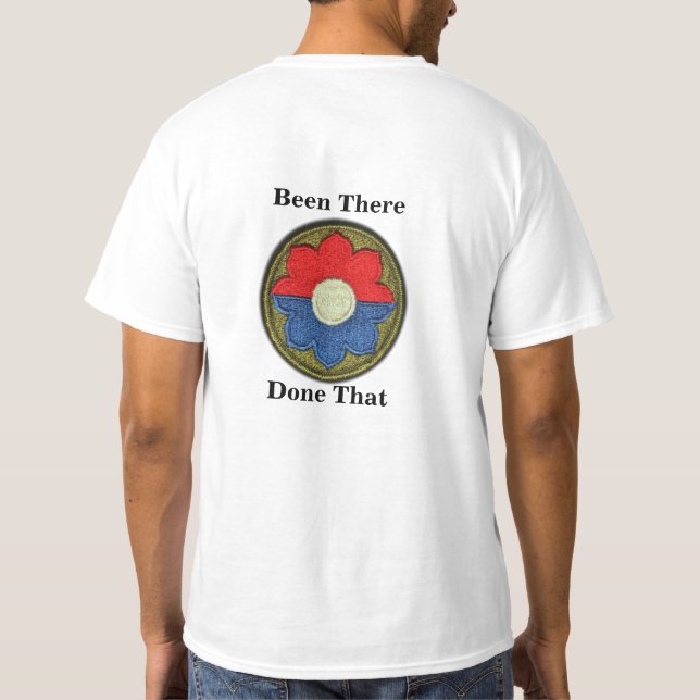 T-shirt 9èmes vétérinaires de vétérans de division (Dos)