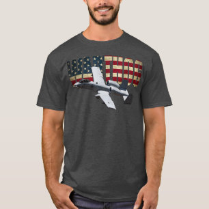 T-shirt A10 A-10 Thunderbolt Warthog Brrrt Bouche de requi