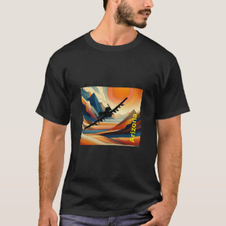 T-shirt A10 Warthog Over Arizona