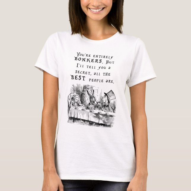 T-shirt A4 entièrement fou (Devant)