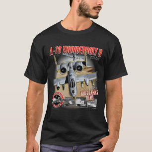 T-shirt A-10 Thunderbolt II (Thwarthog) tue des chars T-S 