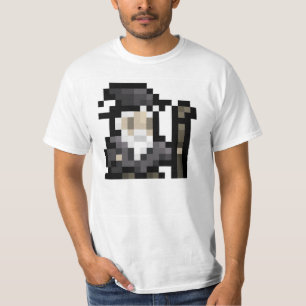 T-shirt à 8 bits d'art de pixel de lutin du